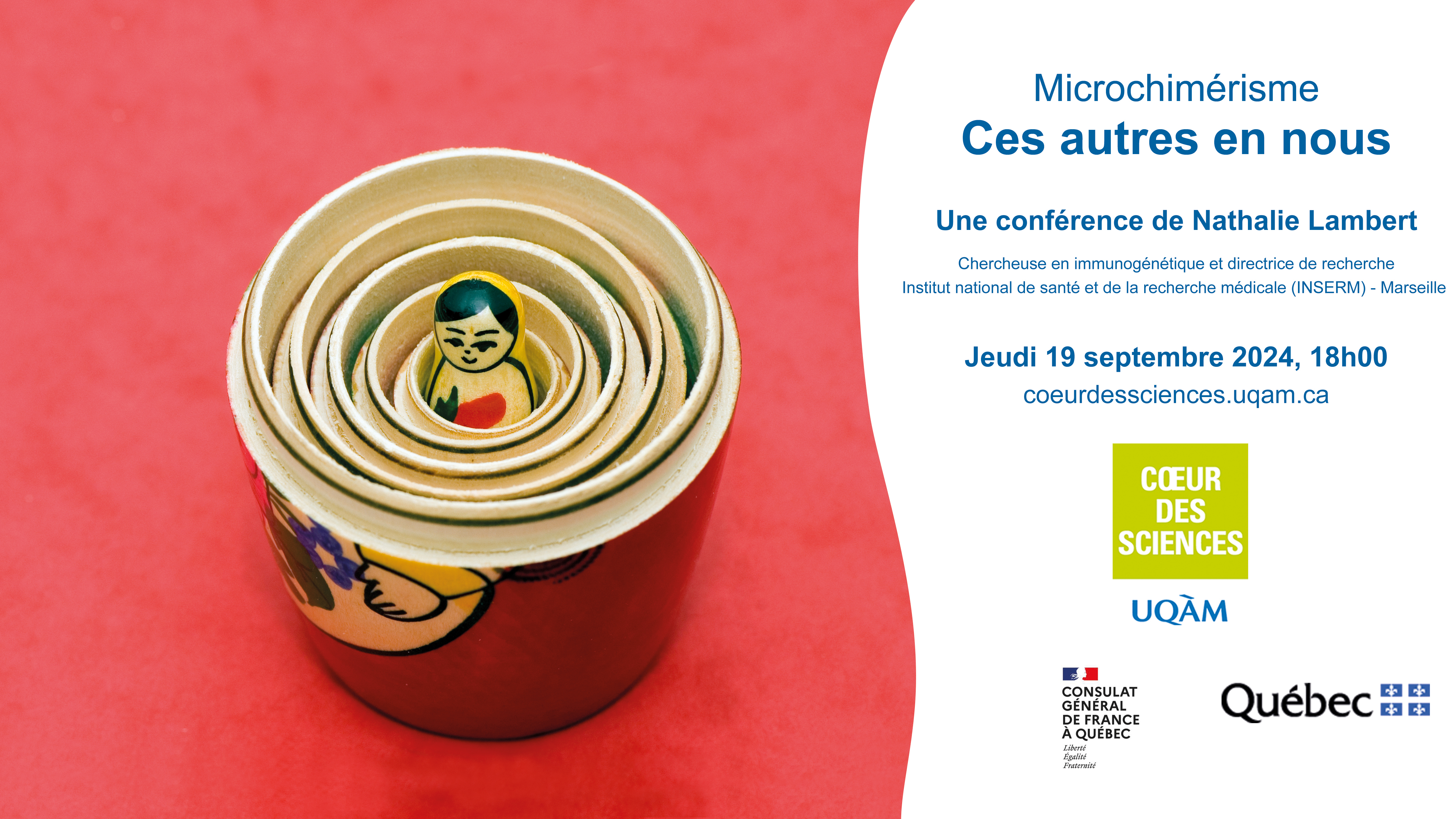 Conférence: «Microchimérisme - Ces autres en nous»