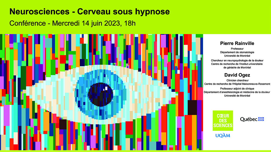 Conférence: «Neurosciences - Cerveau sous hypnose»