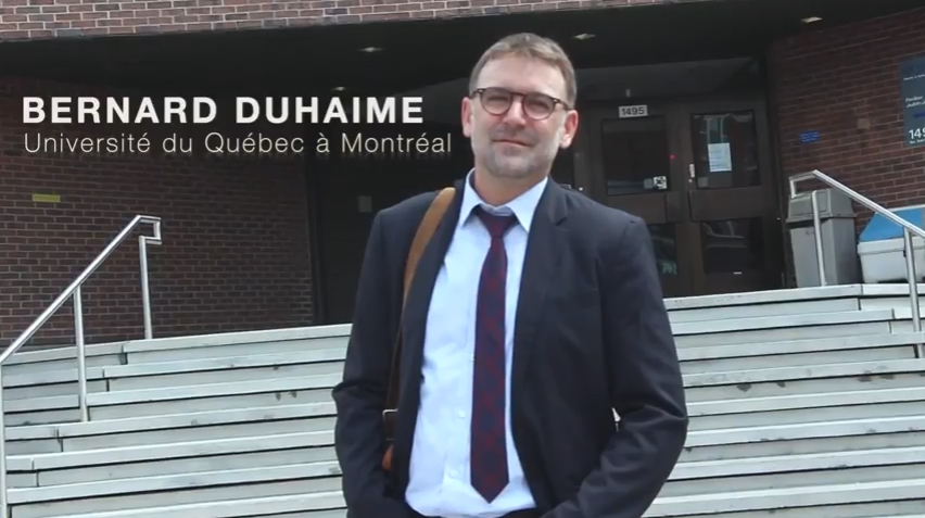 Bernard Duhaime, lauréat 2017 de la Fondation Pierre Elliott Trudeau