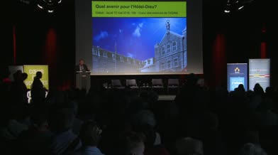 Conférence: «Quel avenir pour l'Hôtel-Dieu?» au Coeur des sciences