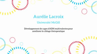 Ma thèse en 180 secondes - Aurélie Lacroix