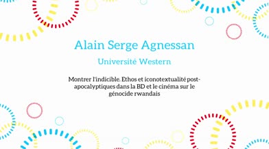 Ma thèse en 180 secondes - Alain Serge Agnessan