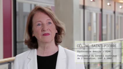 Témoignage de Céline St-Pierre pour les 50 ans du Rapport Parent