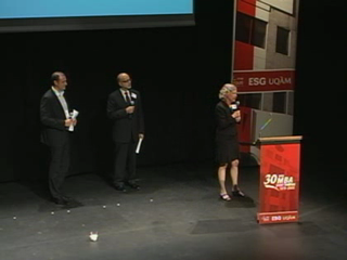 Le MBA pour cadres en services financiers - présentation lors du 30e anniversaire