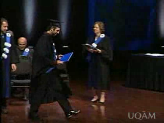 Collation des grades 2008 de la Faculté des sciences
