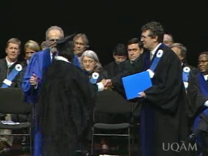 Collation des grades 2008 de la Faculté de science politique et de droit