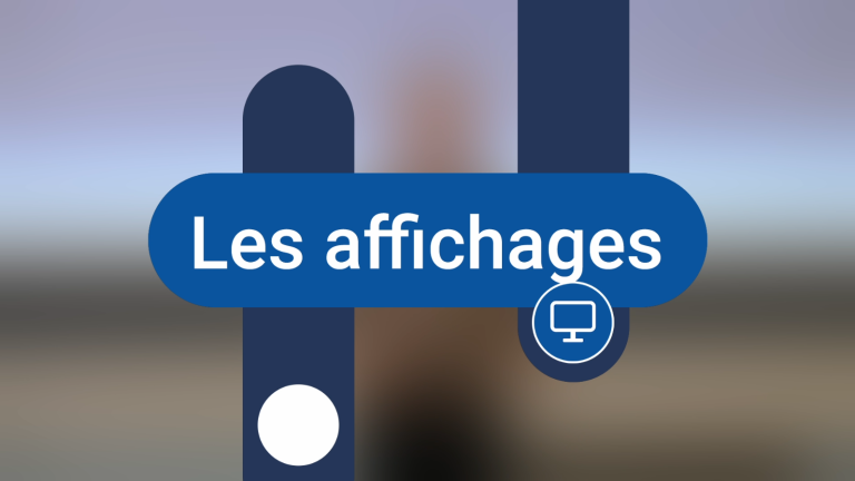 Les affichages | Salles R-M130