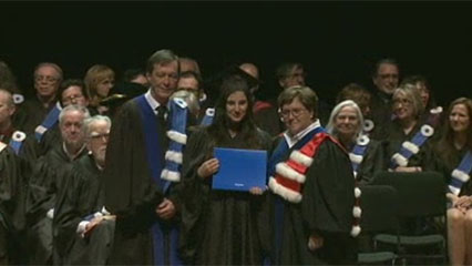 Collation des grades 2014 de la Faculté des sciences humaines