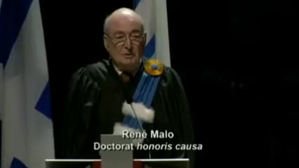 Allocution de René Malo lors des collations des grades 2013