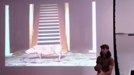 Conférence de l'artiste Graeme Patterson