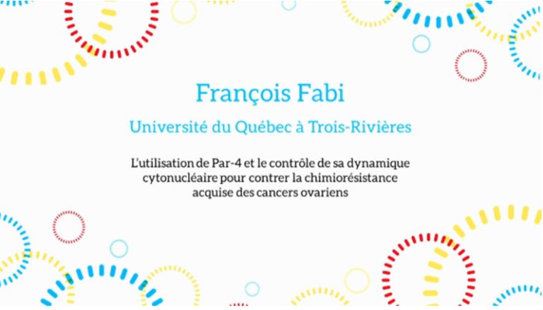 Ma thèse en 180 secondes - François Fabi
