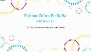 Ma thèse en 180 secondes – Fatima-Zohra Er-Rafia