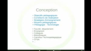 Journée Moodle – Présentation des outils technopédagogiques de l&rsquo;UQAM, Mme Caplain