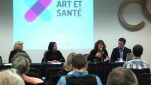 Discussion  sur la pratique artistique transformée par la maladie (1/2)