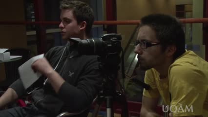 Des étudiants au Triathlon du français